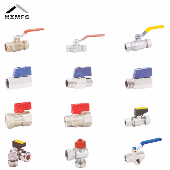 Latão Dzr Bronze Aço Inoxidável Fundido Bola de Ferro Dúctil Mini Babador de Gás Galo Babador Torneira Stop Globe Check Non