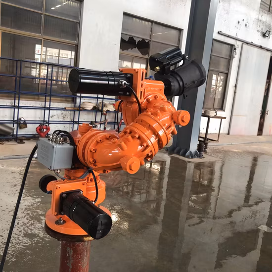 China Fabricante de fábrica de equipamentos de combate a incêndio Monitor elétrico de combate a incêndio em alumínio com controle remoto (PSKD30